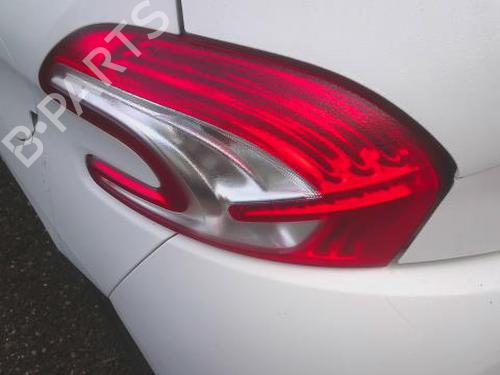 Used Left taillight PEUGEOT 208 I (CA_, CC_) 1.4 HDi (68 hp) 30848640