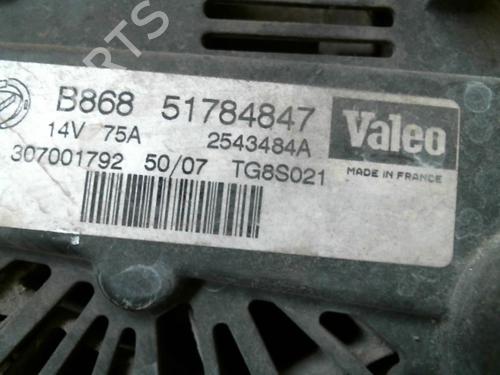 Alternator FIAT 500 (312_) 1.3 D Multijet (312AXB1A) | BP20993306M7 
