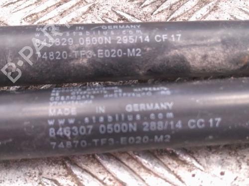 Used Tailgate lift support Tailgate lift support HONDA JAZZ III (GE_, GG_, GP_, ZA_) 1.2 (GG1) (90 hp) 24951550 24951550