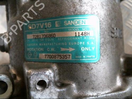 Used AC compressor AC compressor RENAULT CLIO II (BB_, CB_) 1.6 (B/CB0D, BB00) (90 hp) 21000650 21000650