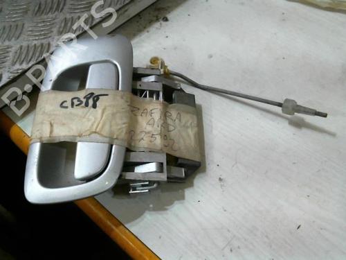 Used Rear right exterior door handle OPEL ZAFIRA A MPV (T98) 2.2 DTI 16V (F75) (125 hp) 22044363