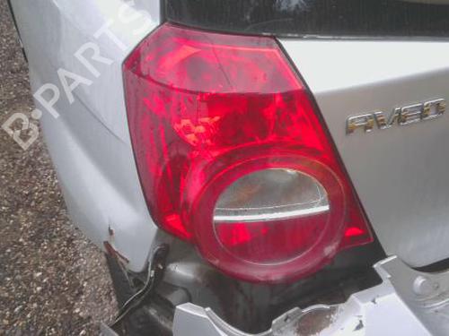 Venstre baglygte CHEVROLET AVEO / KALOS Hatchback (T250, T255) 1.2 LPG (84 hp) 31213970