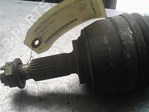 Left front driveshaft RENAULT CLIO III (BR0/1, CR0/1) 1.5 dCi (BR0H, CR0H, CR1S, BR1S) | BP21000726M38 