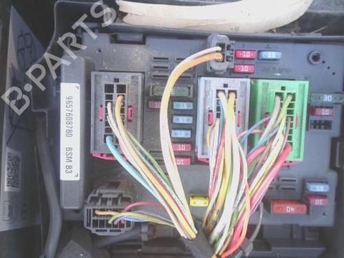 Fuse box PEUGEOT 206 Hatchback (2A/C) 1.4 HDi eco 70 BP28073399E1