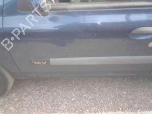Used Left front door RENAULT CLIO II (BB_, CB_) 1.2 16V (BB05, BB0W, BB11, BB27, BB2T, BB2U, BB2V, CB05,... (75 hp) 29889309