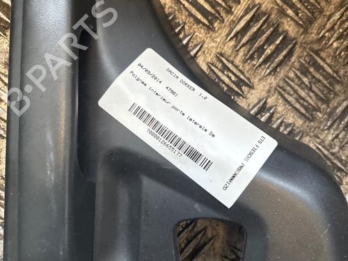 Used Rear right interior door handle Rear right interior door handle DACIA DOKKER MPV (KE_) 1.2 TCe (KEM0, KEAY) (115 hp) 36098531 36098531