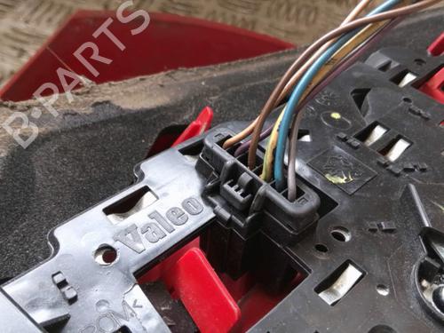 Left taillight PEUGEOT 307 (3A/C) 1.6 HDi 110 | BP27233830C34