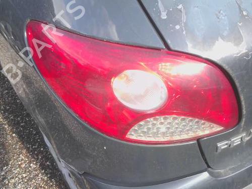 Used Left taillight Left taillight PEUGEOT 206+ (2L_, 2M_) 1.1 (60 hp) 32985039 32985039