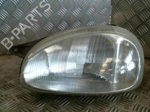 Used Left headlight OPEL CORSA B (S93) 1.2 i (F08, F68, M68) (45 hp) 20998733