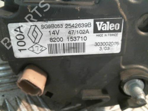 Alternator RENAULT LAGUNA II (BG0/1_) 1.8 16V (BG04, BG0B, BG0C, BG0V) | BP20996221M7 