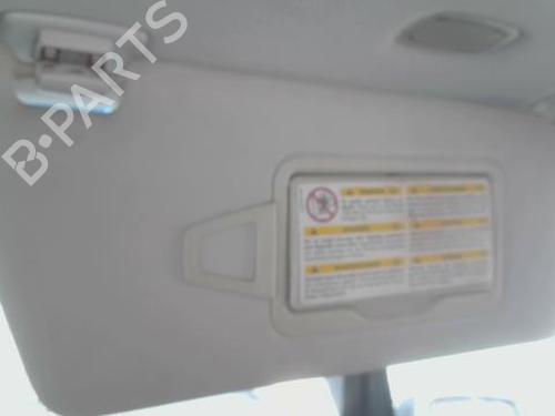 Højre solskærm Højre solskærm MERCEDES-BENZ B-CLASS Sports Tourer (W245) B 200 CDI (245.208) (140 hp) 34285579 34285579