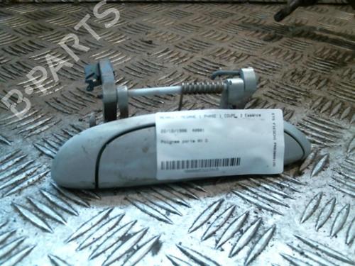 Front right exterior door handle RENAULT MEGANE I Coach (DA0/1_) 2.0 i 7700433076