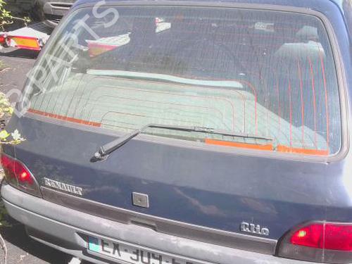 Used Tailgate Tailgate RENAULT CLIO I (B/C57_, 5/357_) 1.2 (B/C/S577) (54 hp) 35989055 35989055