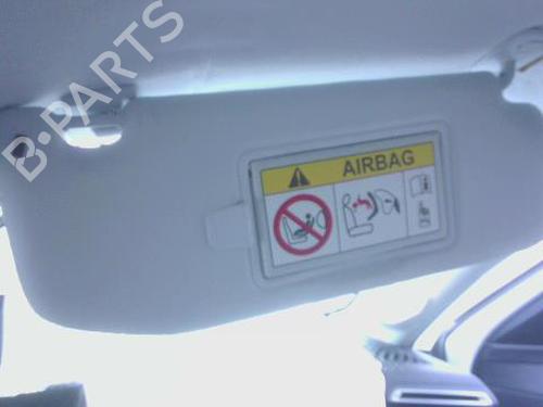 Used Right sun visor PEUGEOT 208 II (UB_, UP_, UW_, UJ_) 1.5 BlueHDI 100 (102 hp) 31333085