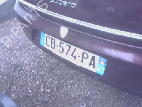 rear-bumper-skoda-superb-ii-3t4-2008-2009-2010-2011-2012-2013-2014-2015-31183902 main image