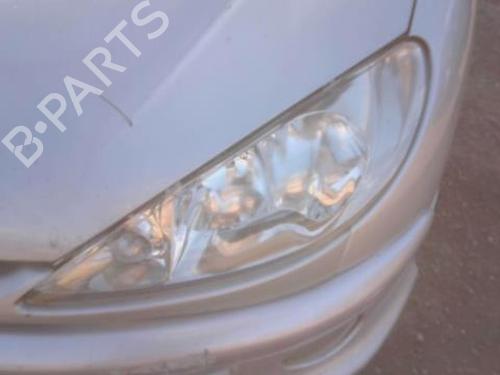 Used Left headlight PEUGEOT 206 Hatchback (2A/C) 1.4 HDi eco 70 (68 hp) 31642500