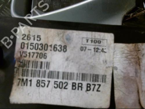 Right mirror SEAT ALHAMBRA (7V8, 7V9) 1.9 TDI | BP22070948C27 