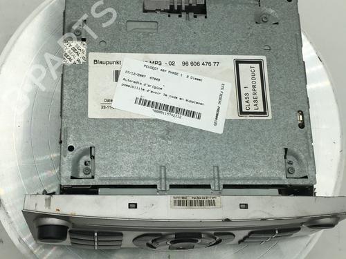 Radio PEUGEOT 407 (6D_) 2.0 HDi 135 (6DRHRH, 6DRHRE, 6DRHRG, 6DRHRJ) | BP30479959E6