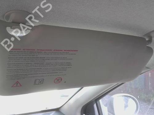 Used Right sun visor RENAULT TWINGO II (CN0_) 1.2 16V (CN04, CN0B) (75 hp) 28949466