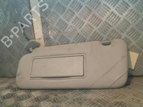 Left sun visor PEUGEOT 407 (6D_) 2.0 HDi 135 (6DRHRH, 6DRHRE, 6DRHRG, 6DRHRJ) | BP20988750I1 