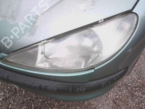 Used Left headlight PEUGEOT 206 Hatchback (2A/C) 1.9 D (69 hp) 31213988