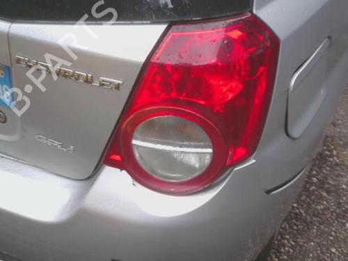Høyre baklys CHEVROLET AVEO / KALOS Hatchback (T250, T255) 1.2 LPG (84 hp) 31213971