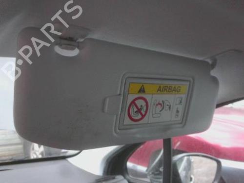 Used Right sun visor PEUGEOT 208 I (CA_, CC_) 1.5 BlueHDI 100 (102 hp) 31135318