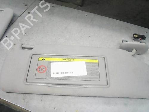 Used Right sun visor Right sun visor TOYOTA AVENSIS (_T25_) 1.8 VVT-i (ZZT251_, ZZT251R) (129 hp) 22038525 22038525