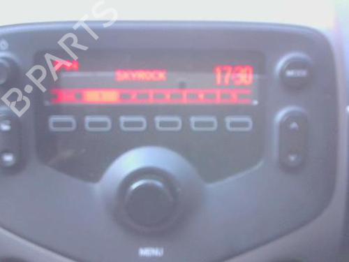 Used Radio Radio CITROËN C1 II (PA_, PS_) 1.0 VTi 72 (72 hp) 33539007 33539007