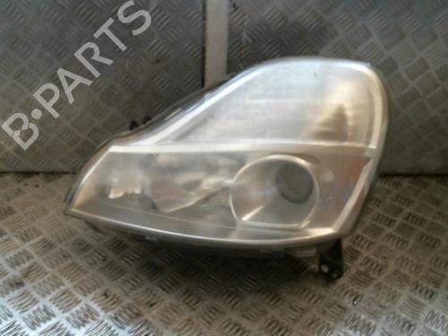Venstre forlygte RENAULT MODUS / GRAND MODUS (F/JP0_) 1.5 dCi (FP0F, JP0F) (86 hp) 20989168