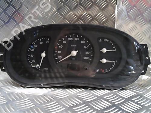 Used Instrument cluster RENAULT CLIO II (BB_, CB_) 1.2 (BB0A, BB0F, BB10, BB1K, BB28, BB2D, BB2H, CB0A,... (58 hp) 20992092