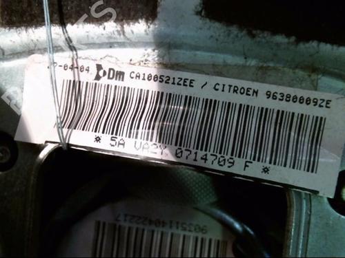Driver airbag CITROËN C2 (JM_) 1.1 | BP20999382C9 