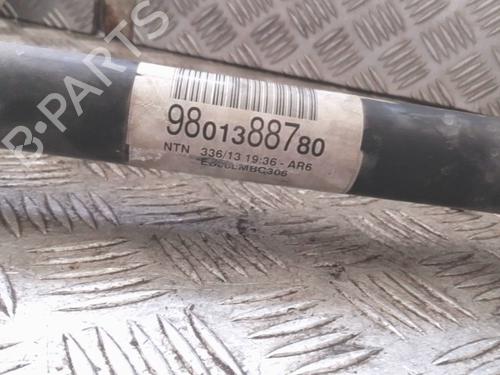Right front driveshaft CITROËN C3 II (SC_) 1.4 HDi 70 (SC8HZC, SC8HR0, SC8HP4) | BP22069229M39 