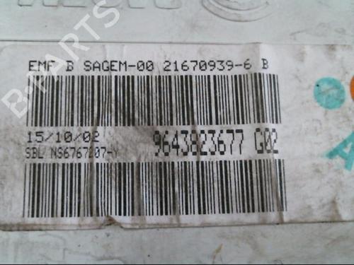 Used Display monitor CITROËN XSARA (N1) 2.0 HDi 90 (90 hp) 20991767