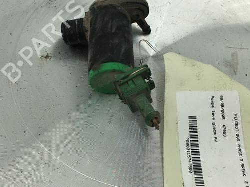 Used Washer pump Washer pump PEUGEOT 206 SW (2E/K) 2.0 HDi (90 hp) 30413041 30413041