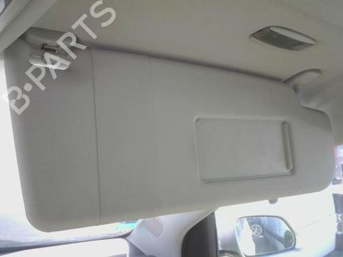 Used Right sun visor VW POLO IV (9N_, 9A_) 1.9 TDI (101 hp) 28427167
