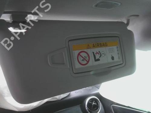 Højre solskærm MERCEDES-BENZ CLA Coupe (C117) CLA 220 CDI / d (117.303) (163 hp) 32019815