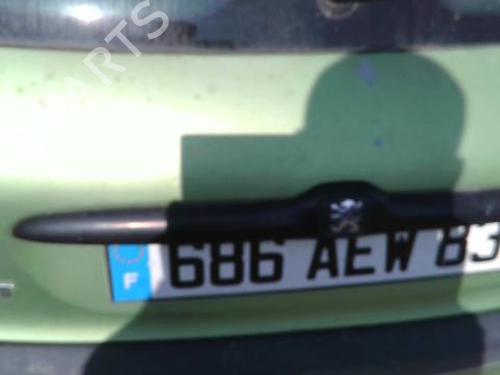 Pynteleist til bakluke PEUGEOT 206 Hatchback (2A/C) 1.6 i (89 hp) 27172589