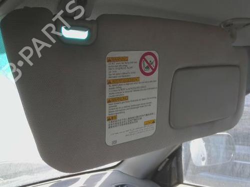 Used Right sun visor Right sun visor SUBARU FORESTER (SG_) 2.0 X AWD (SG5) (158 hp) 35989003 35989003