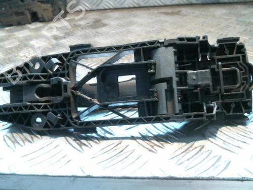 Front right exterior door handle VW POLO V (6R1, 6C1) 1.6 TDI | BP20992419C129 