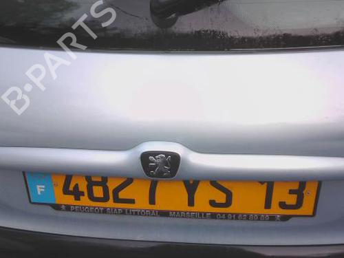 Pynteleist til bakluke PEUGEOT 206 Hatchback (2A/C) 1.4 i (75 hp) 32108569