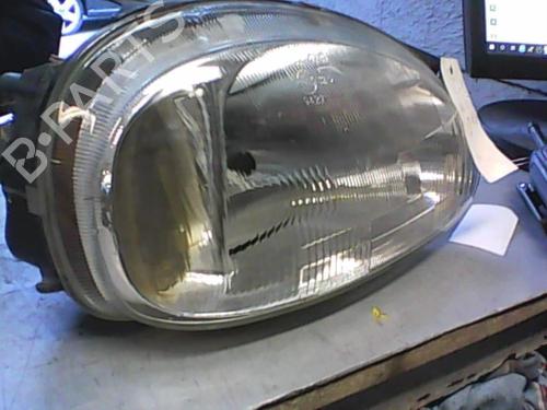 Used Right headlight OPEL COMBO Box Body/MPV (71_) 1.7 D (60 hp) 22036713