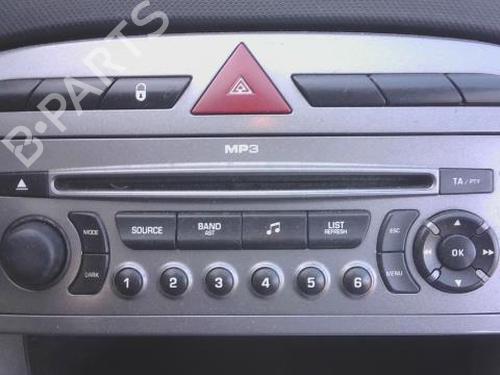 Used Radio PEUGEOT 308 SW I (4E_, 4H_) 1.6 HDi (109 hp) 27655141