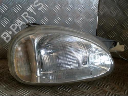 Used Right headlight OPEL CORSA B (S93) 1.7 D (F08, F68, M68) (60 hp) 22036822