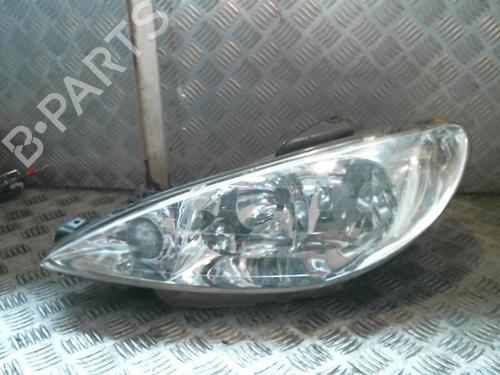 Used Left headlight PEUGEOT 206 Hatchback (2A/C) 1.6 16V (109 hp) 20993996