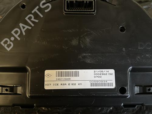 Instrument cluster RENAULT TWINGO III (BCM_, BCA_) 1.0 SCe 70 | BP20870233C47 