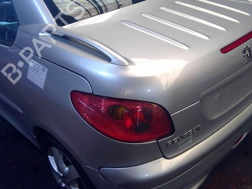 Used Tailgate Tailgate PEUGEOT 206 CC (2D) 1.6 16V (2DNFUF, 2DNFUR) (109 hp) 20867886 20867886
