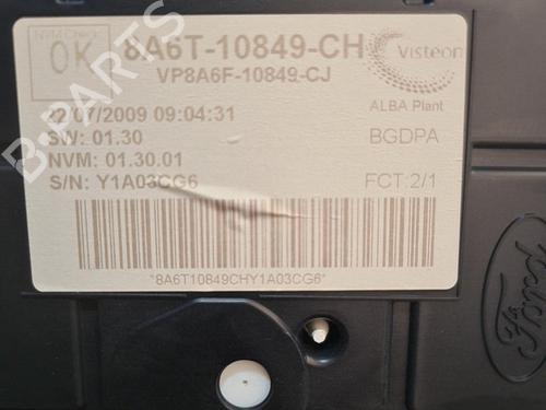 Kombiinstrument FORD FIESTA VI (CB1, CCN) 1.4 TDCi | BP20868030C47 