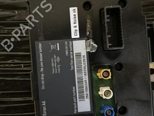 Used Display monitor Display monitor RENAULT CLIO III (BR0/1, CR0/1) 1.6 16V GT (BR10, CR10) (128 hp) 21863891 21863891