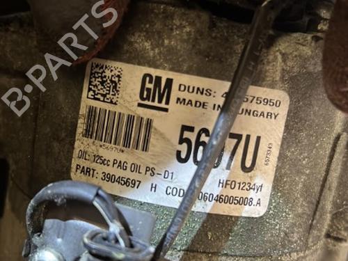Used AC compressor AC compressor OPEL MERIVA B MPV (S10) 1.6 CDTI (75) (95 hp) 20869193 20869193